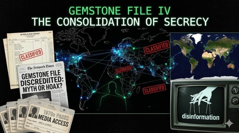 The Gemstone File Part IV - Bruce Porter Roberts letters regarding global banking and media control