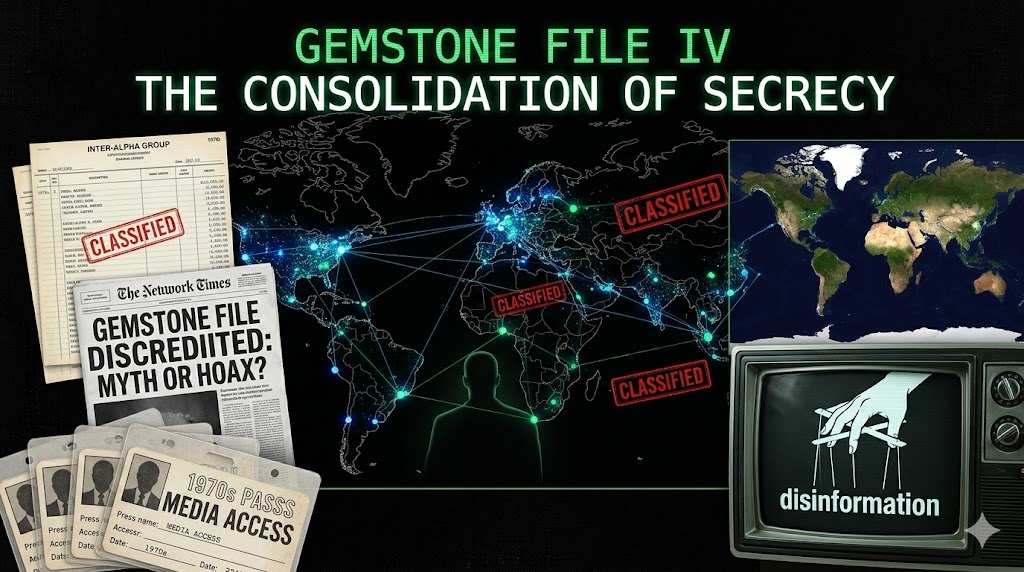 The Gemstone File Part IV - Bruce Porter Roberts letters regarding global banking and media control