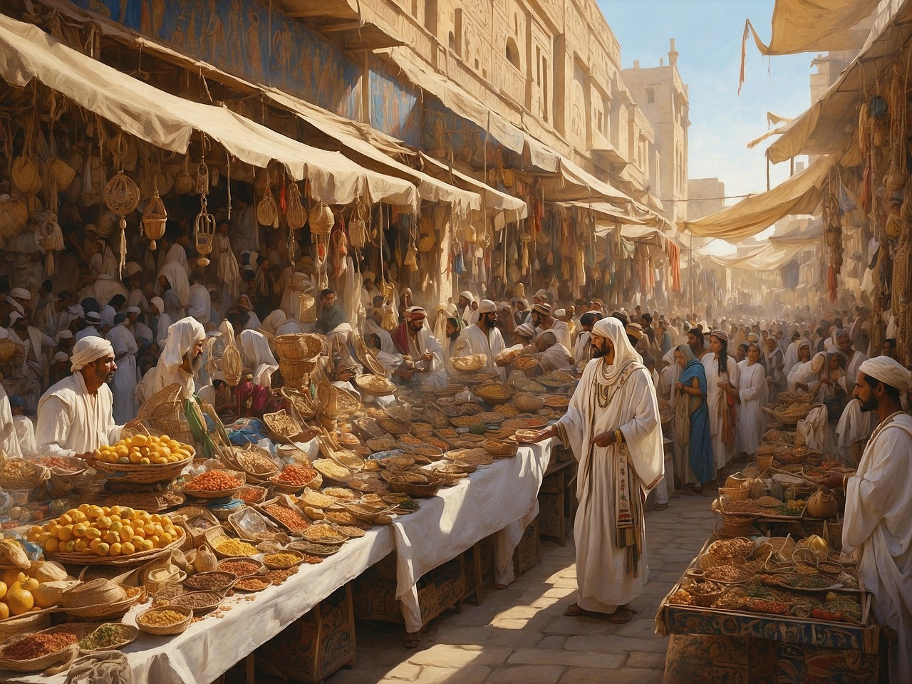 ai generated, street, market, shopping, trading, business, egypt, people, trading, trading, trading, trading, trading, egypt-8612746.jpg