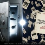 Dramatic composite image showing a classified Department of War vault door swinging open with UAP silhouettes visible in the light behind it alongside cascading declassified document pages including one reading virtually speechless and a single glowing white orb at the center marking the Pentagon second UAP file release May 22 2026